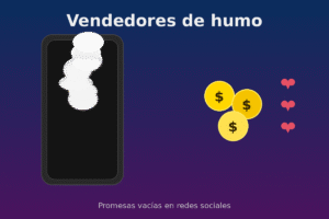 Lee más sobre el artículo Vendedores de humo en redes sociales: el peligro detras de las promesas de libertad financiera