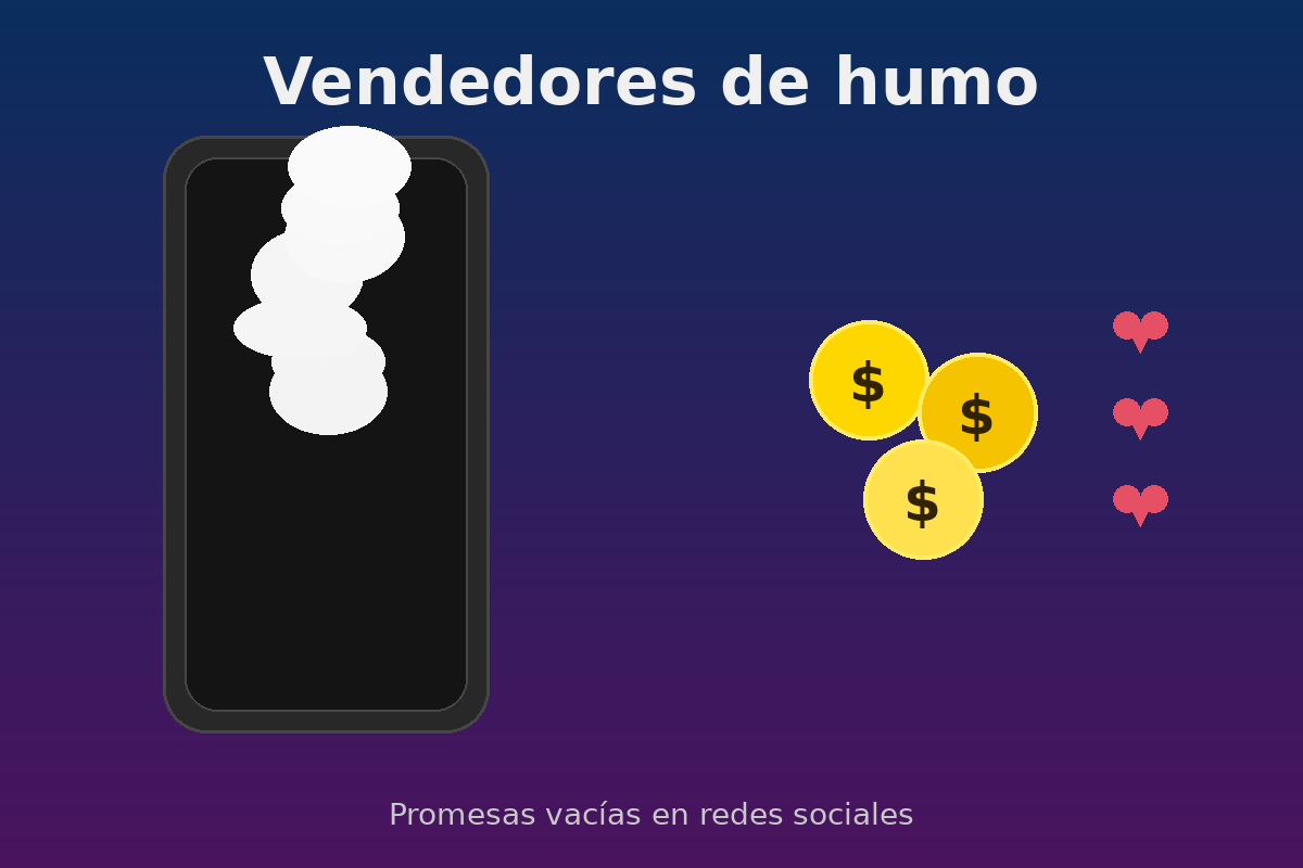 Lee más sobre el artículo Vendedores de humo en redes sociales: el peligro detras de las promesas de libertad financiera